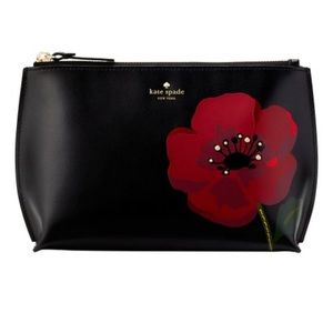 Kate Spade Ooh La La Poppy Cosmetic bag